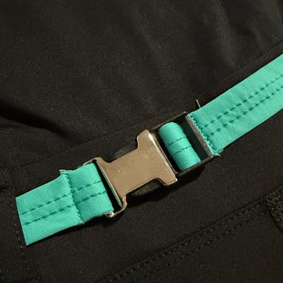 Bebe Sport Capri Unitard Jumpsuit with belt - Picture 5 of 12